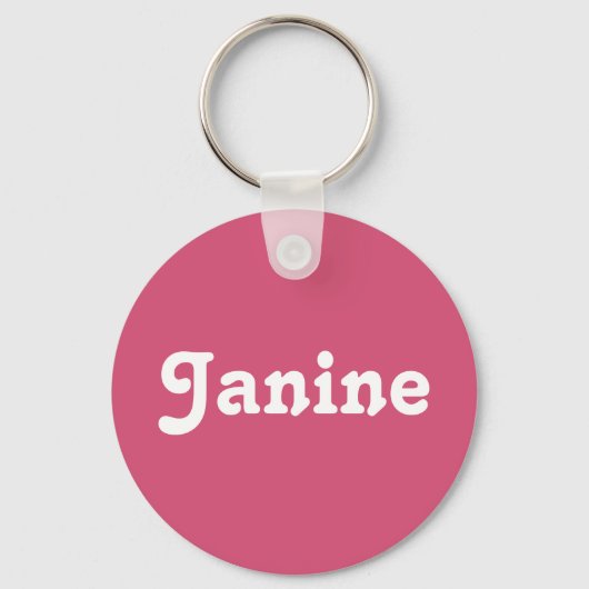Sleutelhanger Janine (Voorkant)