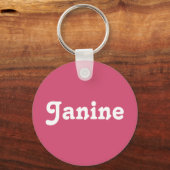 Sleutelhanger Janine (Voorkant)
