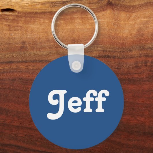 Sleutelhanger Jeff (Voorkant)