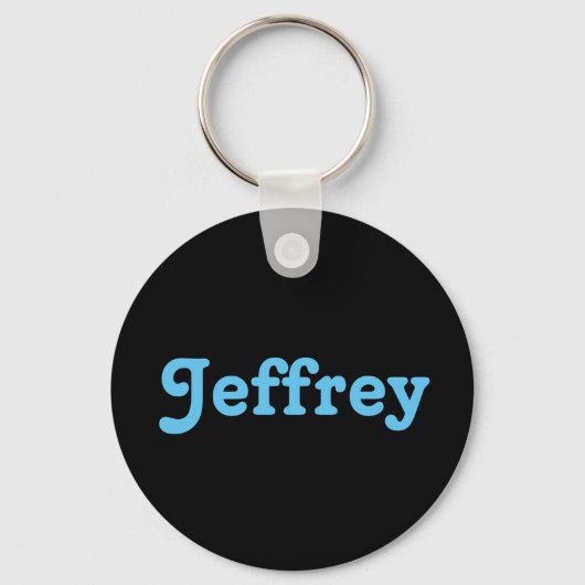 Sleutelhanger Jeffrey (Voorkant)