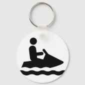 Sleutelhanger Jetskiing Symbol (Voorkant)