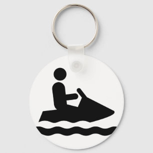 Sleutelhanger Jetskiing Symbol
