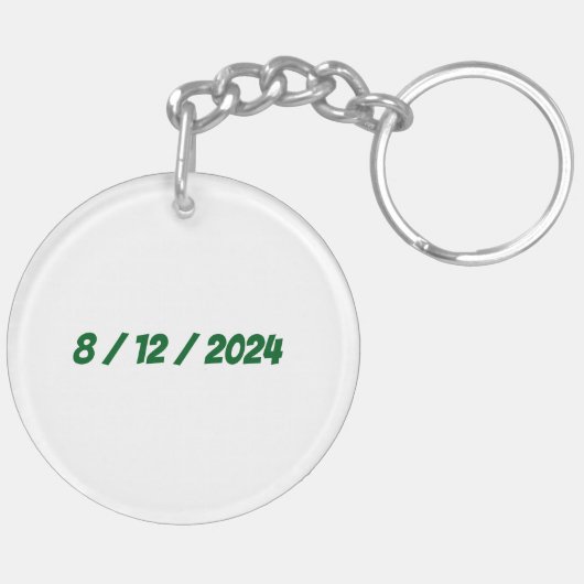 Sleutelhanger - kaart van Syrië - Syrische Onafhan (Achterkant Links)