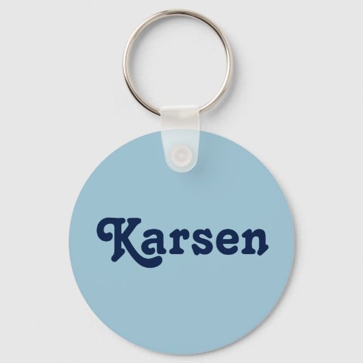 Sleutelhanger Karsen (Voorkant)