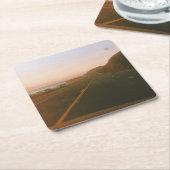 Sleutelhanger Kartonnen Onderzetters (Schuin)