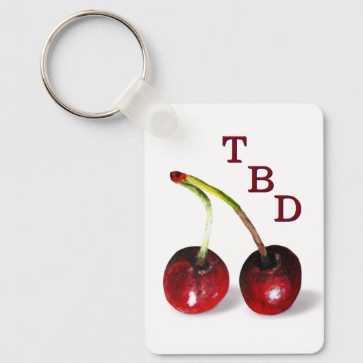 Sleutelhanger kersen (Voorkant)