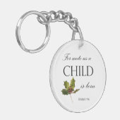 Sleutelhanger kerstbijbel Verse Round (Voorkant Links)