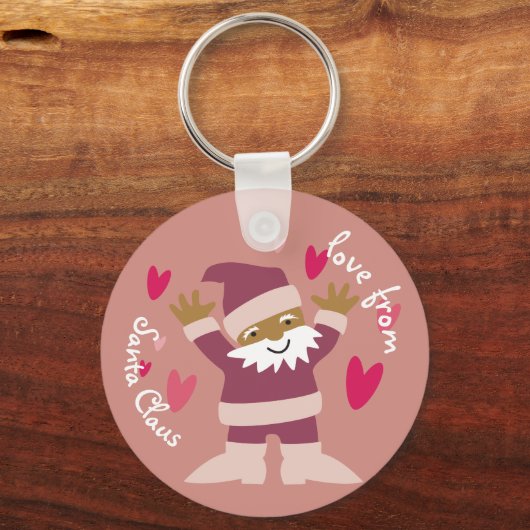 sleutelhanger Kerstman (Voorkant)