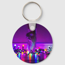 Sleutelhanger - kerstverlichting en tinteloetjes