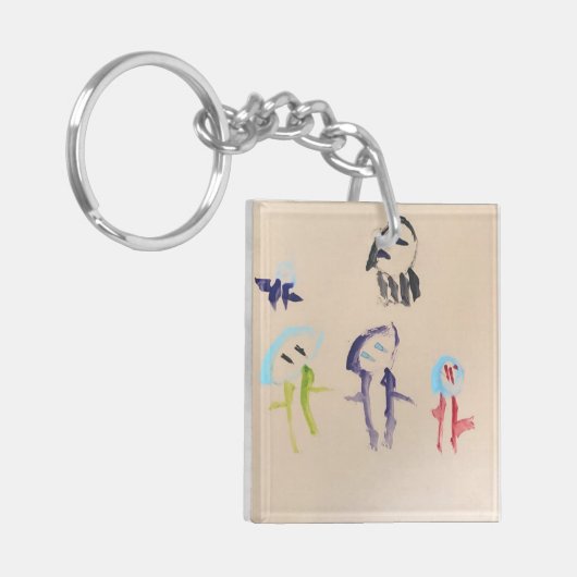 Sleutelhanger kinderwerk (Voorkant Links)