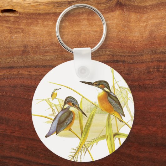 Sleutelhanger Kingfisher Birds (Voorkant)