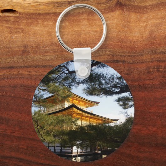 Sleutelhanger Kinkakuji (het Gouden Pavilion) (Voorkant)