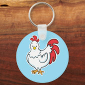 Sleutelhanger kippen (Voorkant)