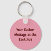 Sleutelhanger Kissend Comic Sound Effect (Achterkant)