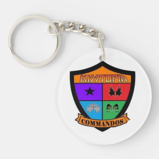 SLEUTELHANGER KISSTOPIA COMMANDOS (Voorkant)