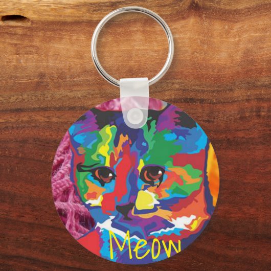 Sleutelhanger Kitten Cat (Voorkant)