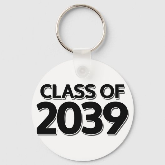 Sleutelhanger klas van 2039 (Voorkant)