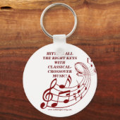 Sleutelhanger: Klassiek-Crossover Sleutelhanger (Voorkant)