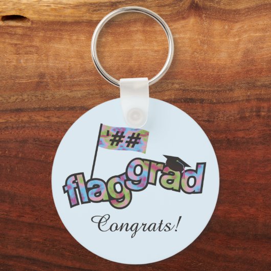 Sleutelhanger Kleurbescherming personaliseren (Voorkant)