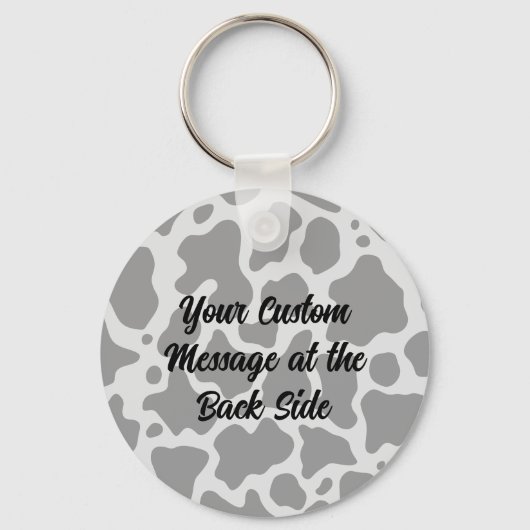 Sleutelhanger koe profiel (Achterkant)