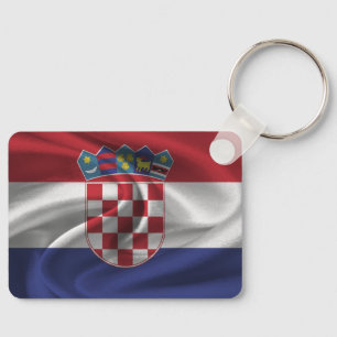Sleutelhanger Kroatië-vlag