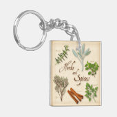 Sleutelhanger kruiden en specerijen (Voorkant Links)