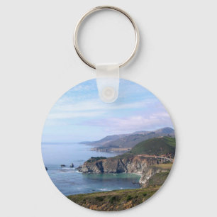Sleutelhanger - Kustlijn nabij Big Sur