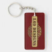 sleutelhanger "L69 design logo" (Voorkant)