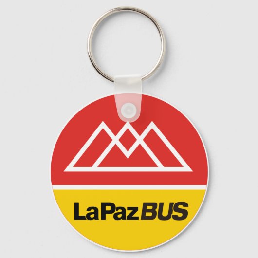 Sleutelhanger La Paz bus (Voorkant)