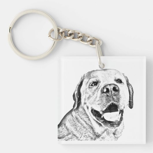 Sleutelhanger - Labrador Retriever (Voorkant)