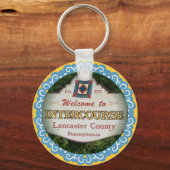 Sleutelhanger. Lancaster PA Sleutelhanger (Voorkant)