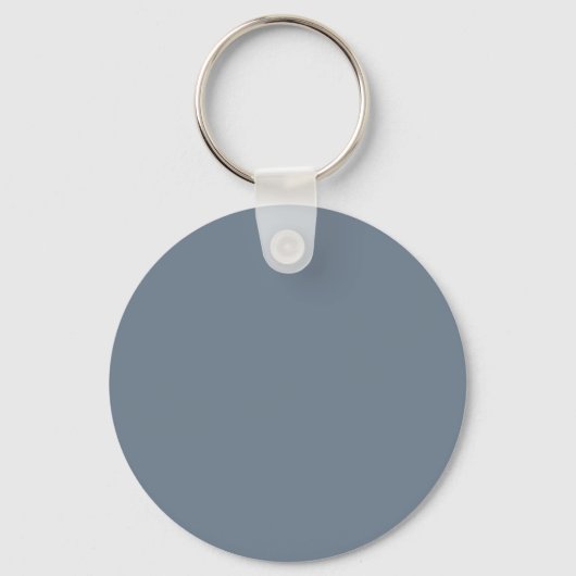 Sleutelhanger late grijze Button (Voorkant)