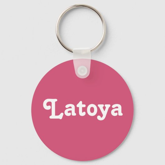 Sleutelhanger Latoya (Voorkant)