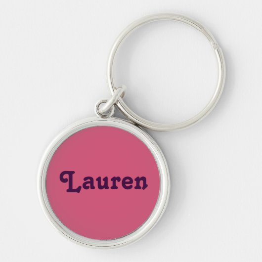 Sleutelhanger Lauren (Voorkant)