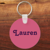 Sleutelhanger Lauren (Voorkant)