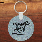 Sleutelhanger lederen gereedschap Afdrukontwerp Pa (Voorkant)