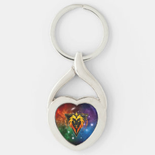 Sleutelhanger Leeuw Zodiac Geschenk Astrologie
