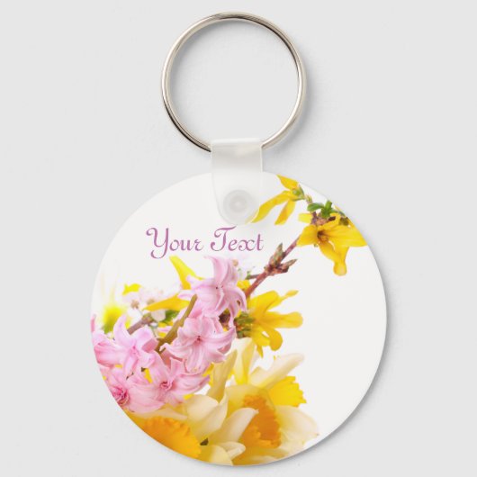 Sleutelhanger lentesbloesems (Voorkant)