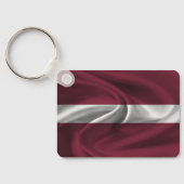 Sleutelhanger Letland vlag (Achterkant)