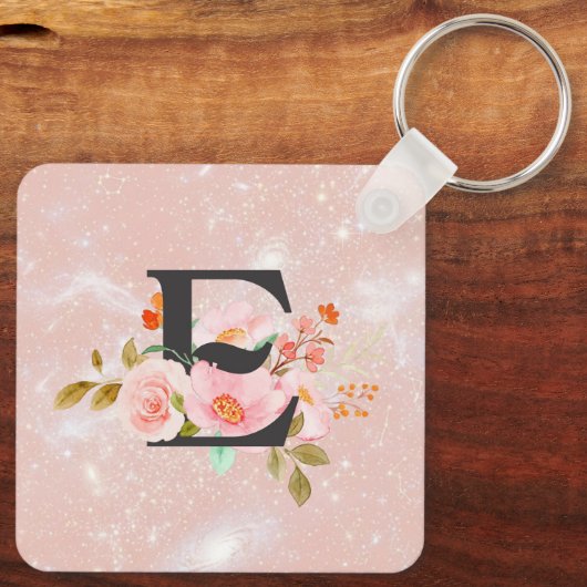 Sleutelhanger Letter E (Achterkant)