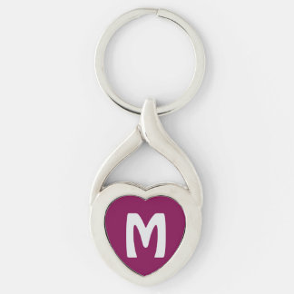 sleutelhanger letter M