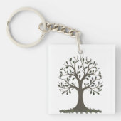 Sleutelhanger Levensboom Symbool van Groei (Voorkant)