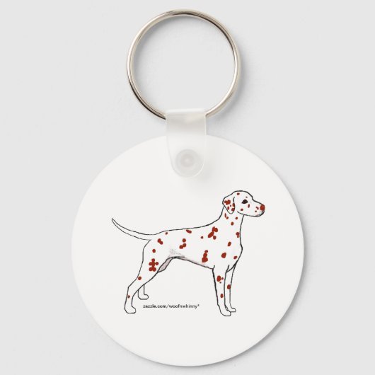Sleutelhanger — Lever Dalmatian (Voorkant)