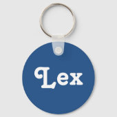 Sleutelhanger Lex (Voorkant)