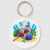 SLEUTELHANGER LEZEN boek Wagon (Voorkant)