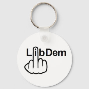 Sleutelhanger Lib Dem Flip