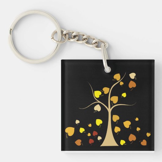 Sleutelhanger Liefdesboom (voorkant)