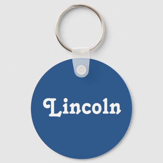 Sleutelhanger Lincoln (Voorkant)