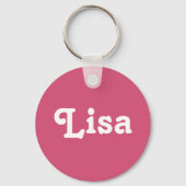 Sleutelhanger Lisa (Voorkant)