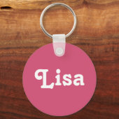 Sleutelhanger Lisa (Voorkant)